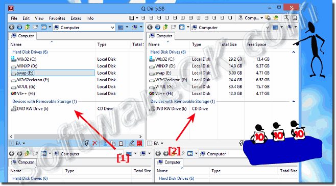 Auto resize column width in Q-Dir