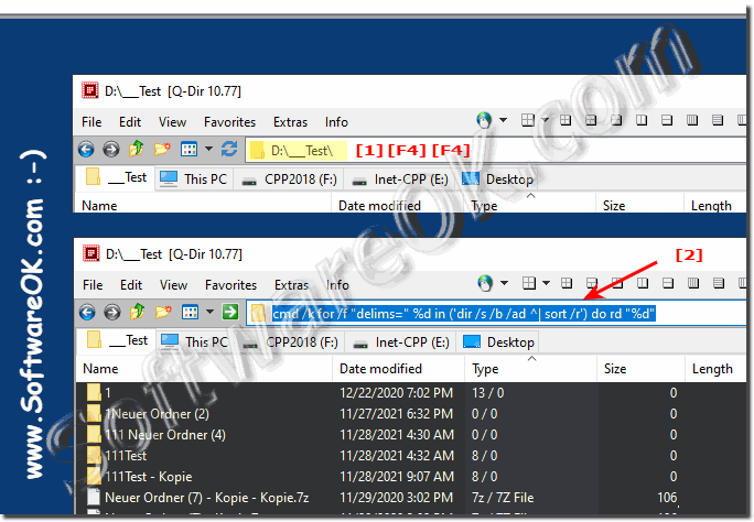 Run CMD from Address like in MS Windows Explorer!