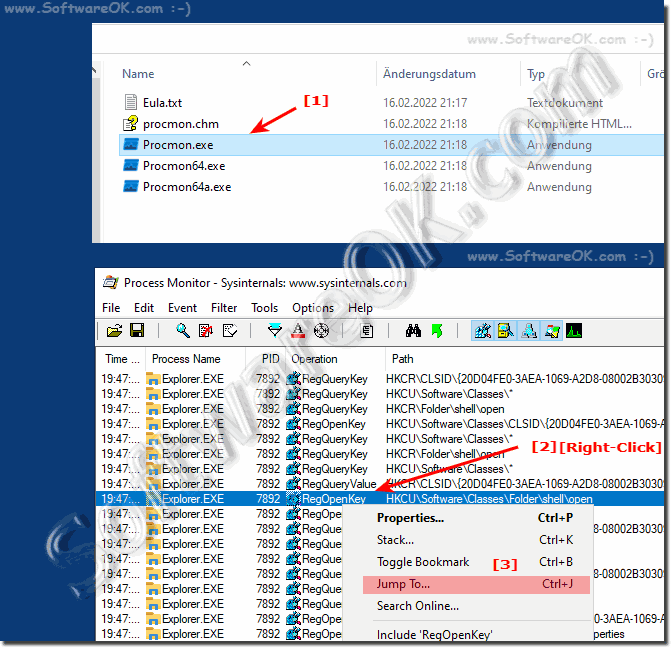 Monitor registry changes on Windows!