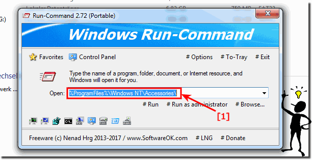 Folder Paths with blank spaces and environment variables command!