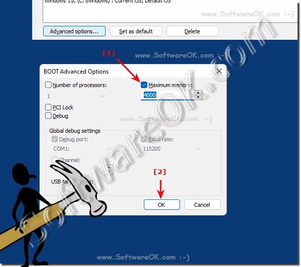 Configure Maximum Memory for Windows!