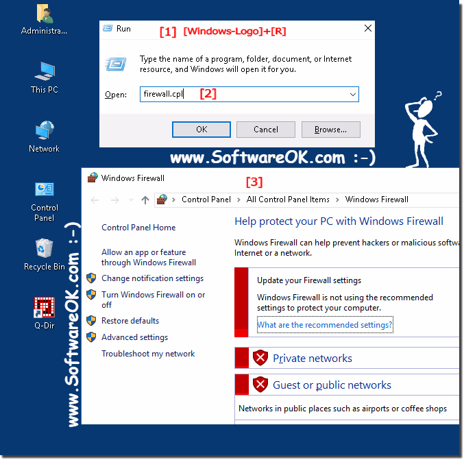 Windows Firewall!