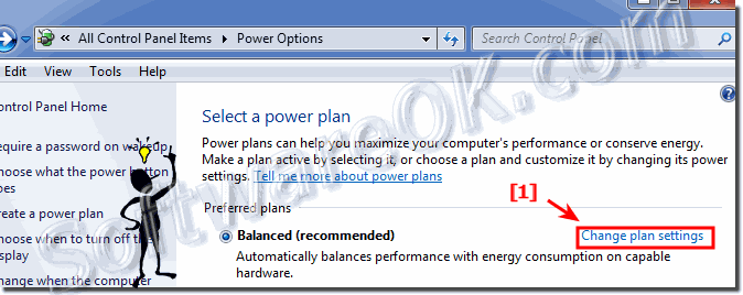 Disable monitor switch off in Windows 7!