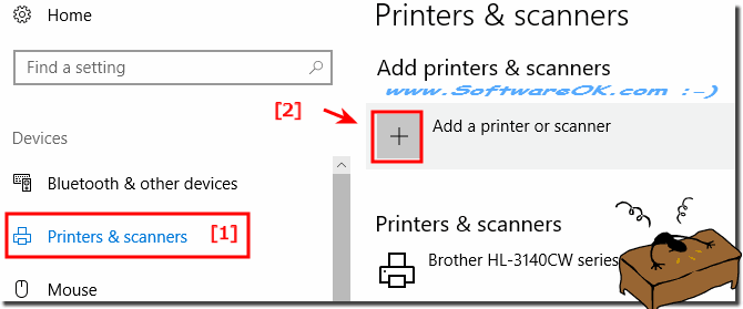 Add Scanner under Windows 10!