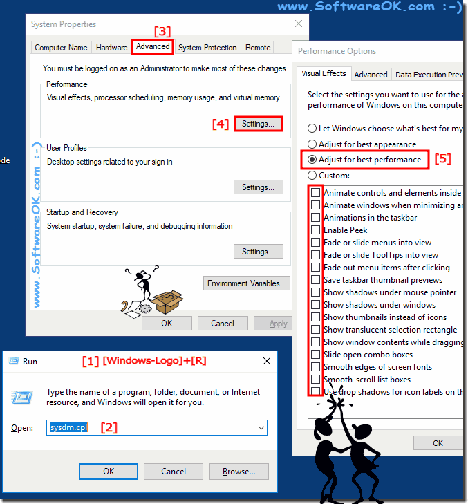 Is it possible to adjust the Window animations under Windows 10 / 11?