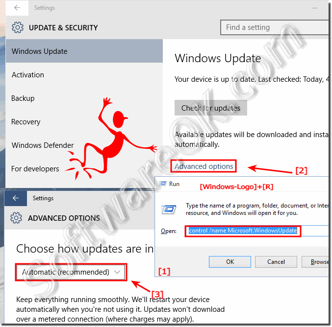 Auto Update settings in Windows 10 (turn-off / turn-on)?