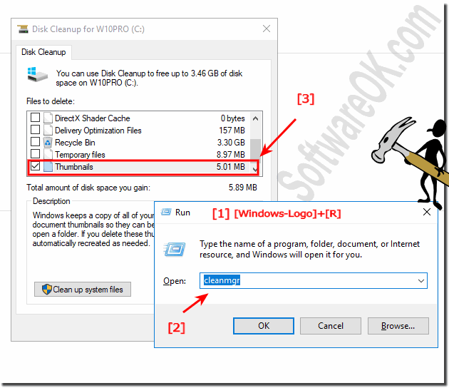 Clean the Thumbnail Cache in Windows 10!