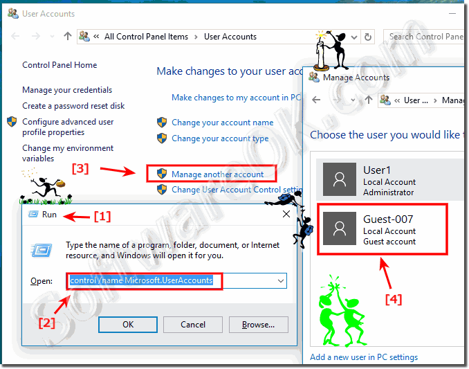 Create Windows 10 Guest Account via NET USERS! 