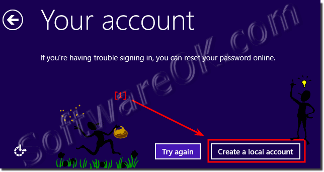 Create a Local account Windows-10 no MS!