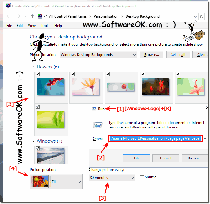 How to Change Desktop Wallpaper / Slideshow in Windows 10?