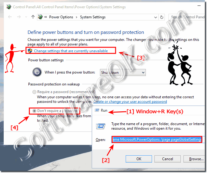 Disable Password Query in Windows 10!