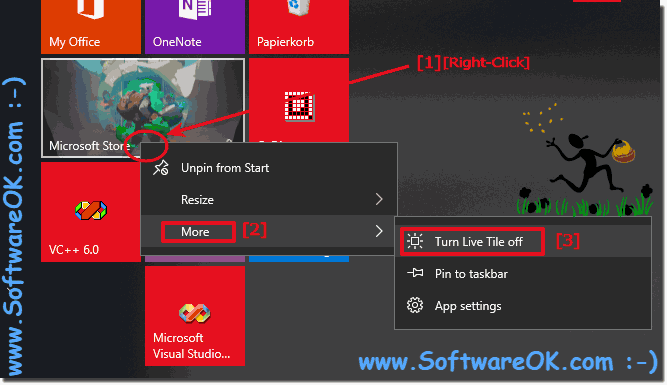 Disable animation in Windows 10 Start Menu!