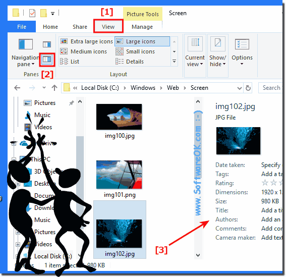 File Details  in preview window!