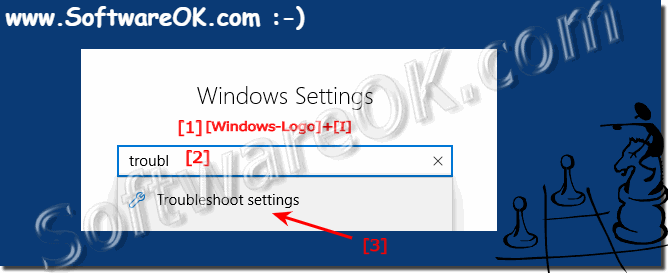 Find Troubleshooting in Windows-10 Setting!
