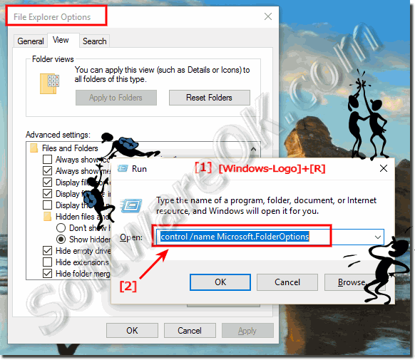 Folder Options in Windows 10 File Explorer!