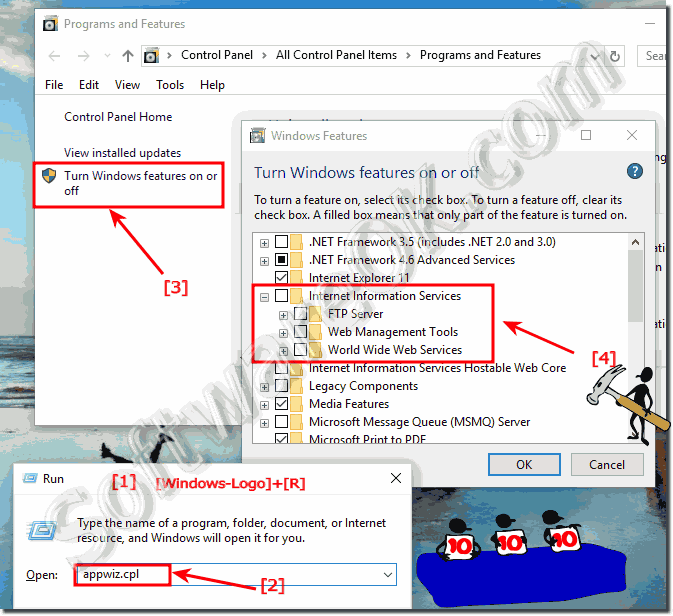 //windows http Using Apache