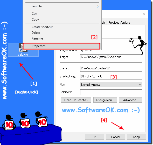 Keyboard shortcut for the calculator for all Windows OS!