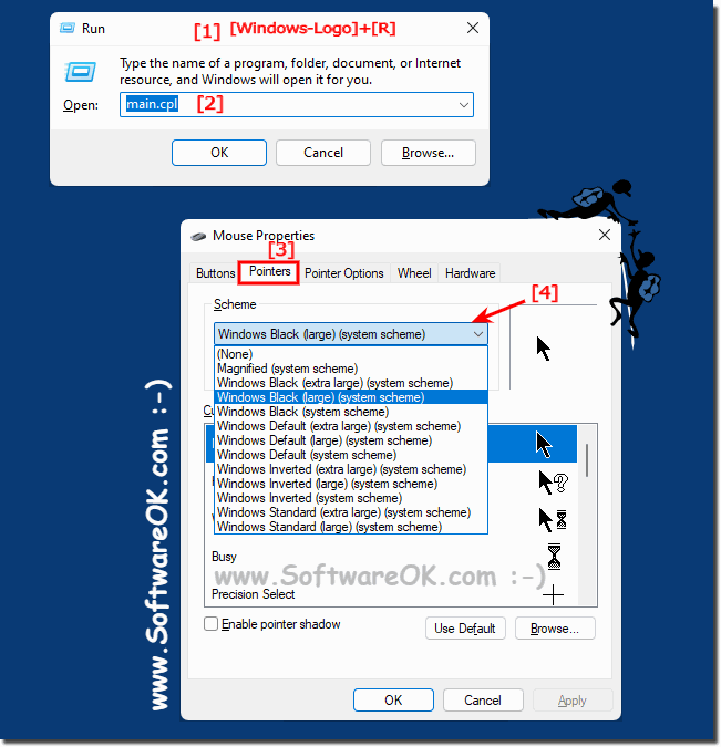 How To Change Mouse Cursor/Pointer On Windows 11/10