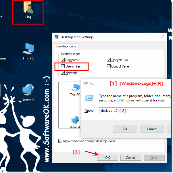 Personal Files Folder on the Windows 10 Desktop!