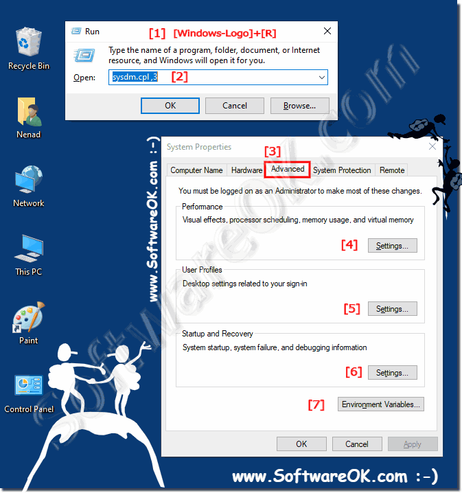 Advanced system settings windows 10 где найти на русском
