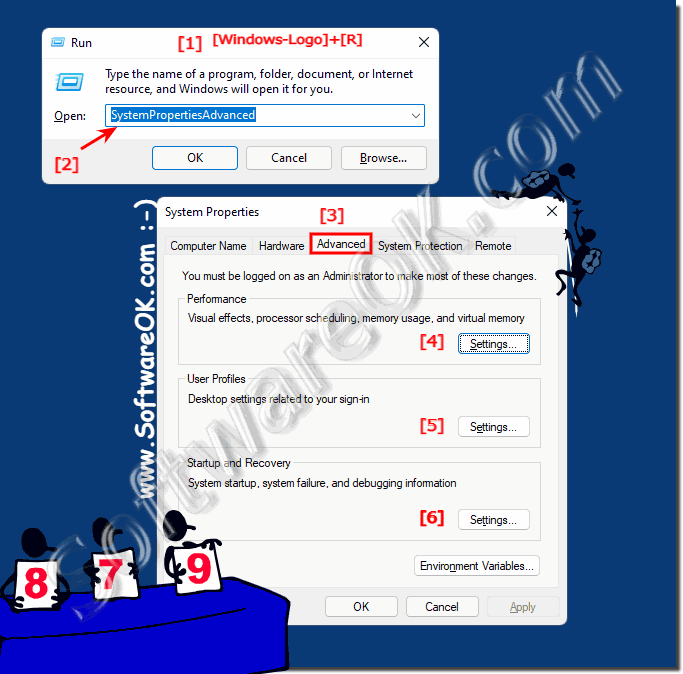 Settings Advanced System Properties in Windows-10!