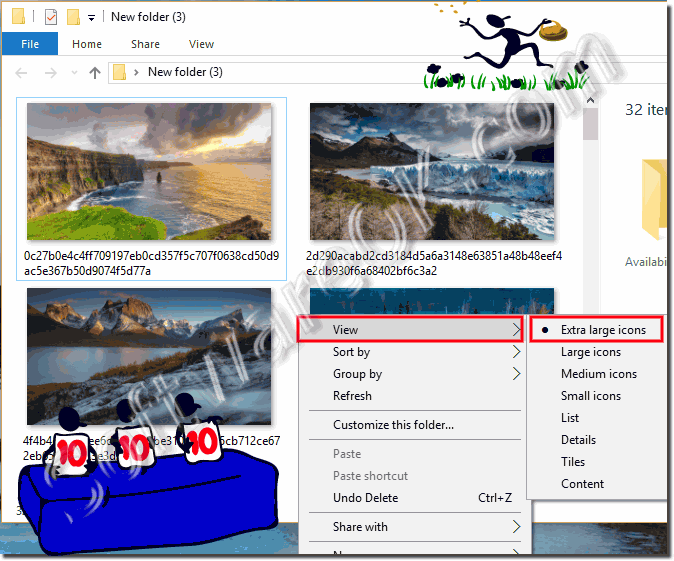 Show the Lock Screen Images on Windows-10!