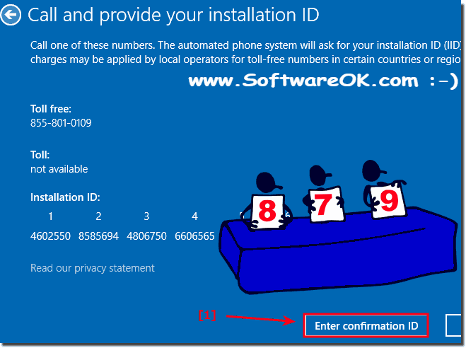 windows activation phone number windows 10