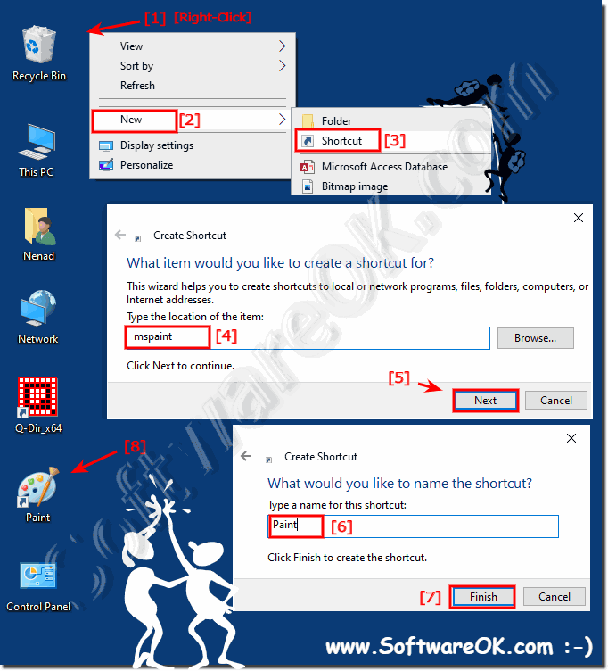 Where is MS Paint in Windows 10 11, how to find, run, start?