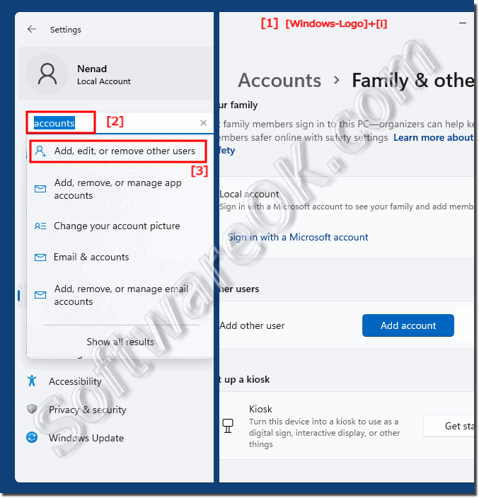 Windows 11 local account!