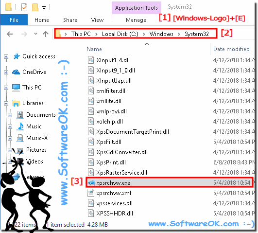 XPS Viewer mapp Full sökväg på Windows 10!