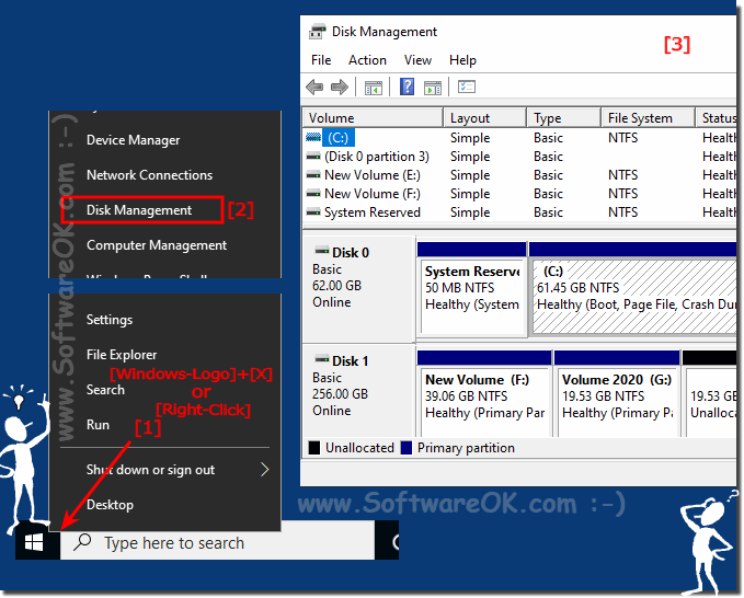 vene Byg op Drastisk How to see the disks partitions under Windows 10/11?