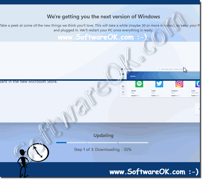 A new and clean installation of Windows 11 + Update 1 Hour!