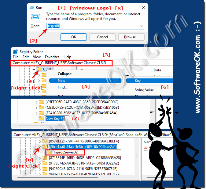 Activate the classic Explorer context menu!