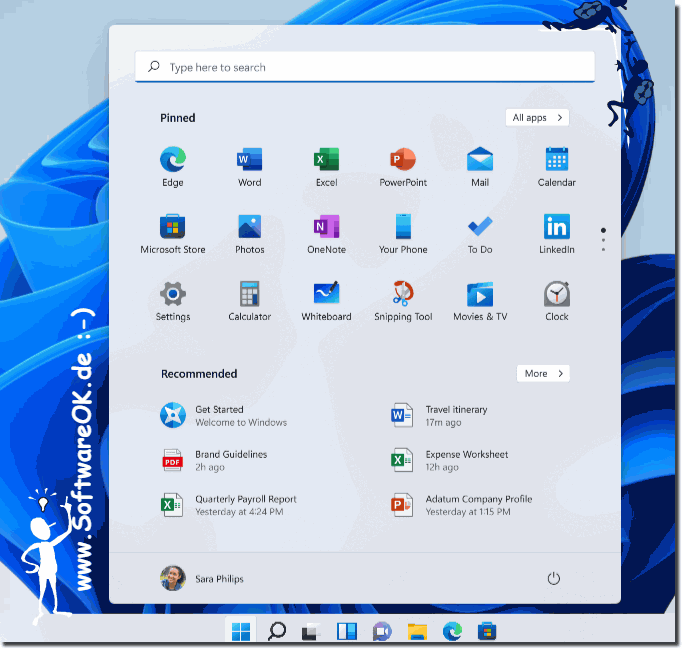 Windows 11 with desktop and classic taskbar!
