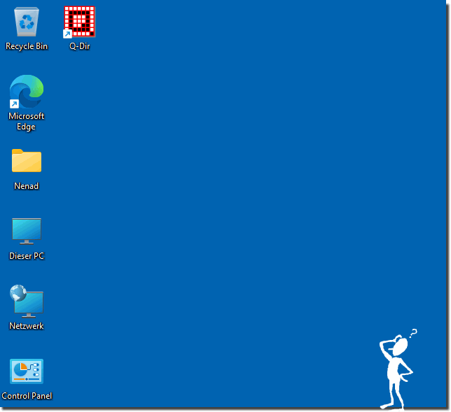 Desktop symbols on the Windows 11 desktop!