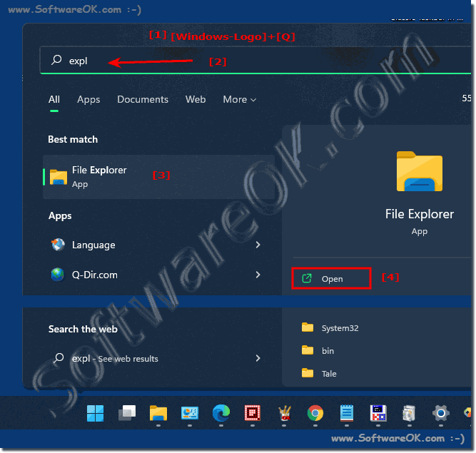 File Explorer via Windows 11 Search!