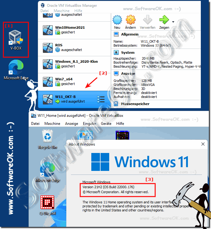 Install Windows 11 on the VM VirtualBox!
