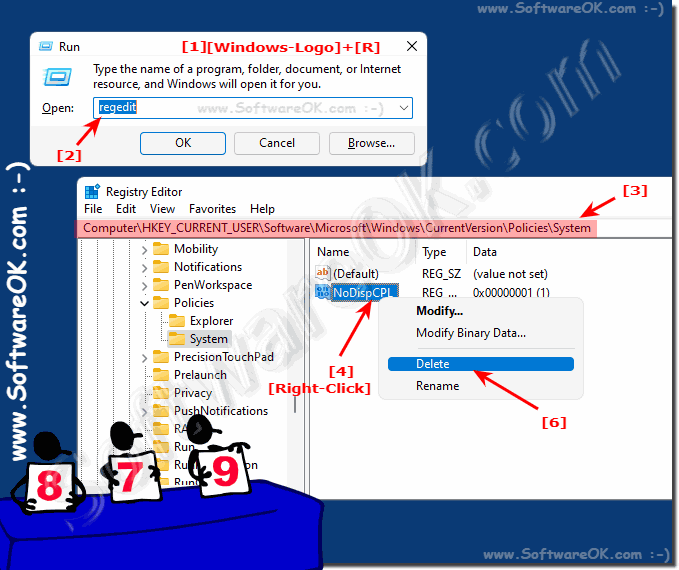 Screen brightness control Registry entry!