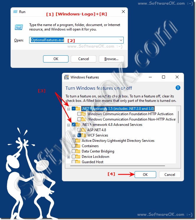 Uninstall the NET Framework from MS Windows 11!