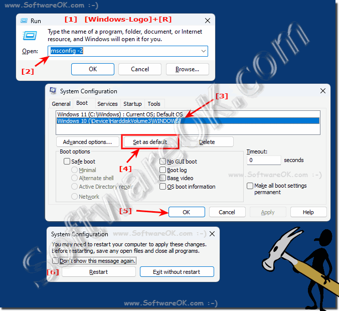 Windows 11 parallel to 10 and switch between them!