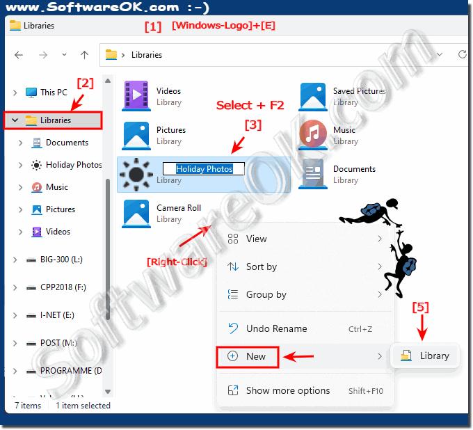  Create your own Windows 11 libraries!