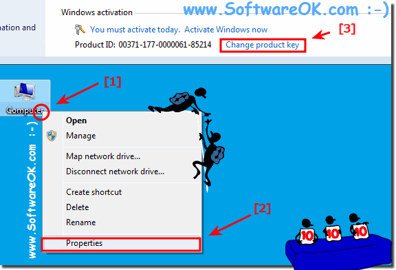 Change Windows 7 Product Key?