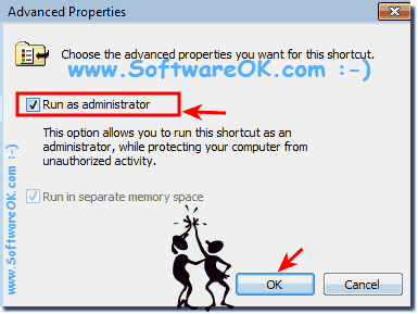 Windows 7 cmd.exe in administrator shortcut! 