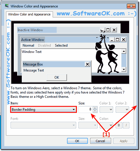 Windows Border Padding in Windows 7!