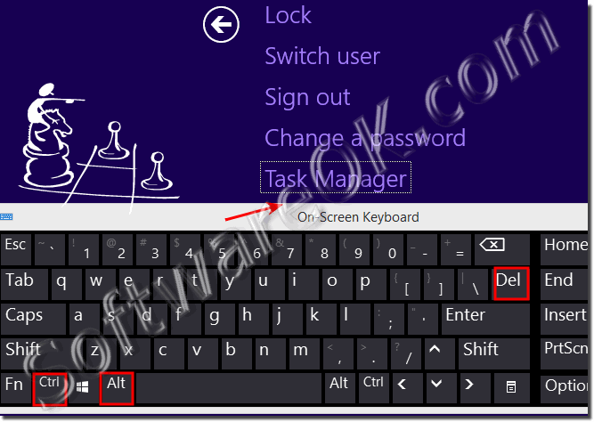 CTRL-ALT-DEL Task-Manager!