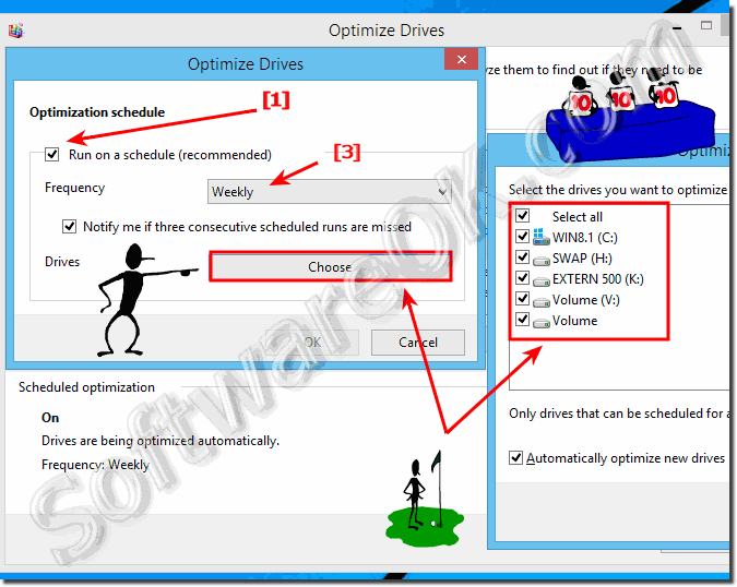 Customize the Defragmenter in Windows 8.1 and 8!