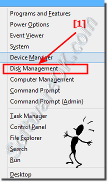 Disk Management Windows-8