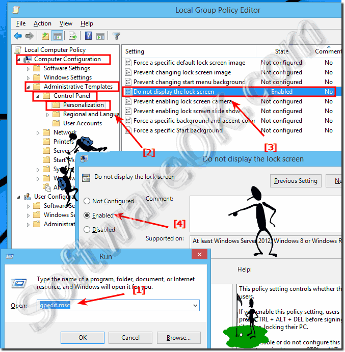 gpedit.msc windows 8.1 single language