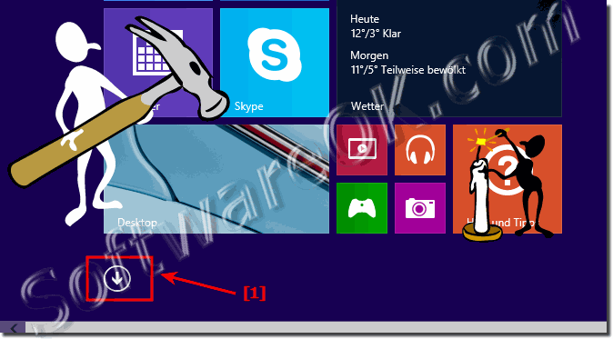 Find and start  (run) programs in Windows 8.1!