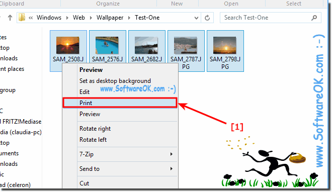 indsigelse falanks Søjle Print multiple pictures on one page, Windows 10, 11, ..